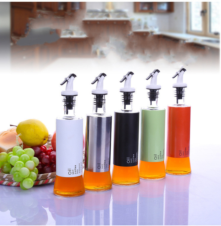 Seasoning Bottle Combination Glass Oil Bottle