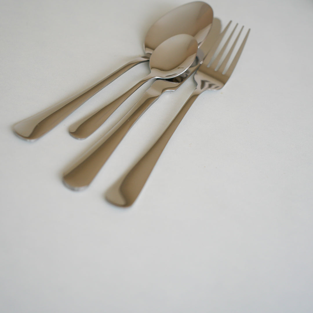 24-Piece Stainless Steel Cutlery Set | | Gold | Silver - Image 10