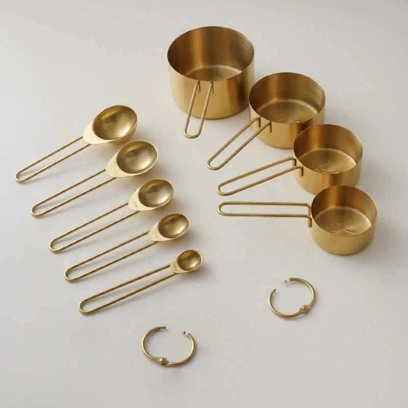 Gold Kitchen - Set of 4 Measuring Cups - Image 3