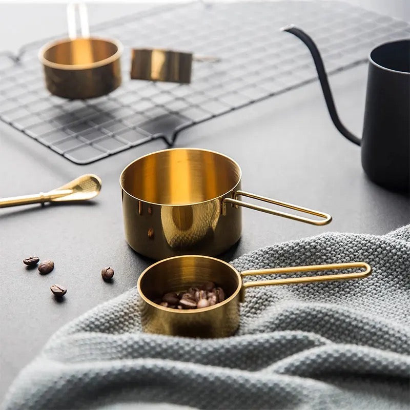 Gold Kitchen - Set of 4 Measuring Cups - Image 6